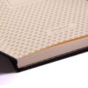 Dingbats A5 notitieboek met patroon en oranje rand
