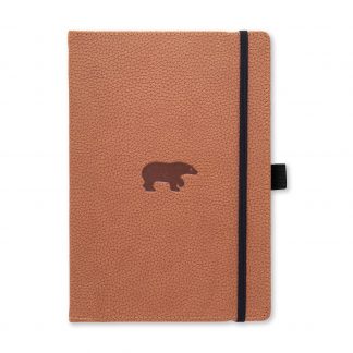 Dingbats Notebooks A5 Wildlife Brown Bear dotted