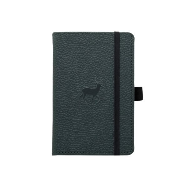 xr:d:DAF8wUHPdhk:8,j:5640051280901049235,t:24021409 Donkergroen notitieboek met hertenmotief en elastiekband