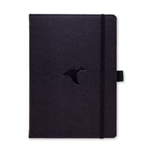 Dingbats Notebooks A5 Wildlife Black Duck dotted