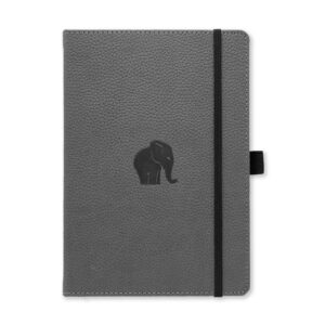 Dingbats Notebooks A5 Wildlife Grey Elephant graph