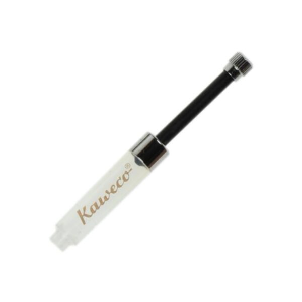 Kaweco mini converter met transparante houder en zwart rubberen stuk