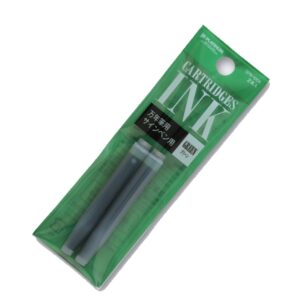 Groene inktcartridges van Platinum in groen verpakking