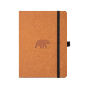 Softcover Wildlife Brown Bear- dotted | Dingbats* Notebooks
