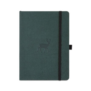 Softcover Wildlife Green Deer - dotted | Dingbats* Notebooks