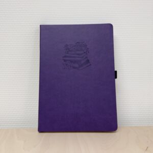Wisdom in Bloom | dark purple | B5