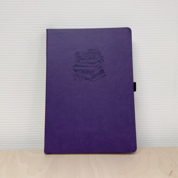 Wisdom in Bloom | dark purple | B5