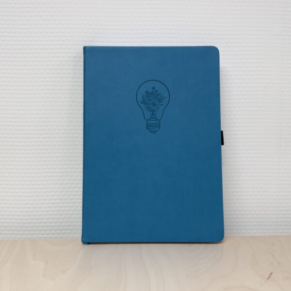 Floral Light | dark cyan | B5