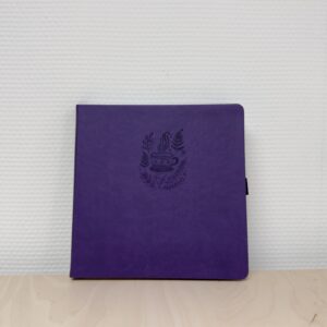 Cup of Thoughts | dark purple | square