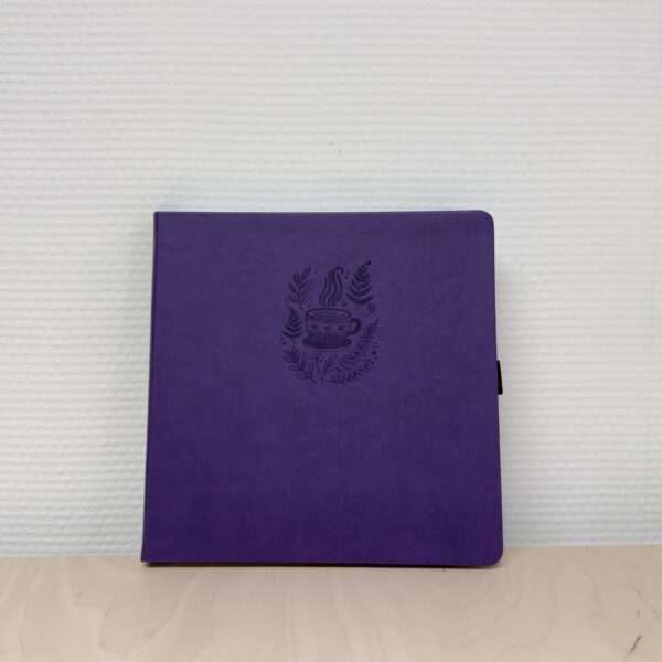 Cup of Thoughts | dark purple | square