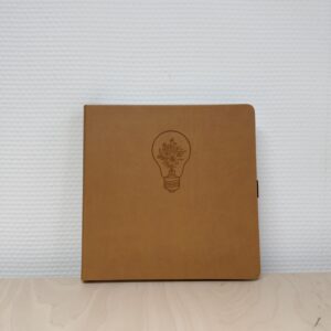 Floral Light | camel | square