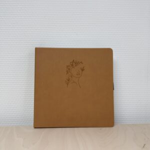 Mindful Bloom | camel | square