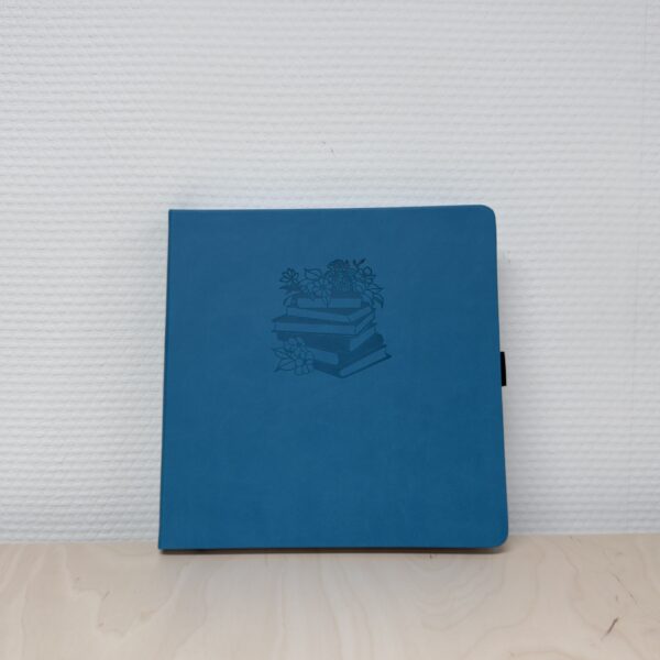 Wisdom in Bloom | dark cyan | square