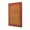 9780349714653 Mozart, The Hunt - Dot Grid - A5 - Front Notitieboek met muzieknoten op rode kaft, A5 formaat