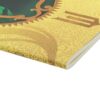 9781408765036 Magic Unleashed - Dot Grid - A5 - Edge Gele notitieboekhoes met goudkleurig patroon en gestikte rug