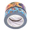 Washi tape van Paperblanks met luchtballonmotief op oranje en blauwe achtergrond