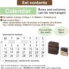 Shachihata Calendar Stamp