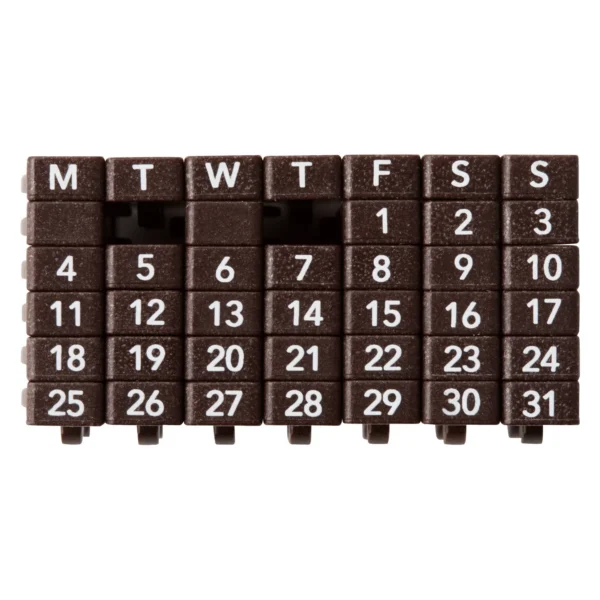 Shachihata Calendar Stamp