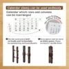 Shachihata Calendar Stamp